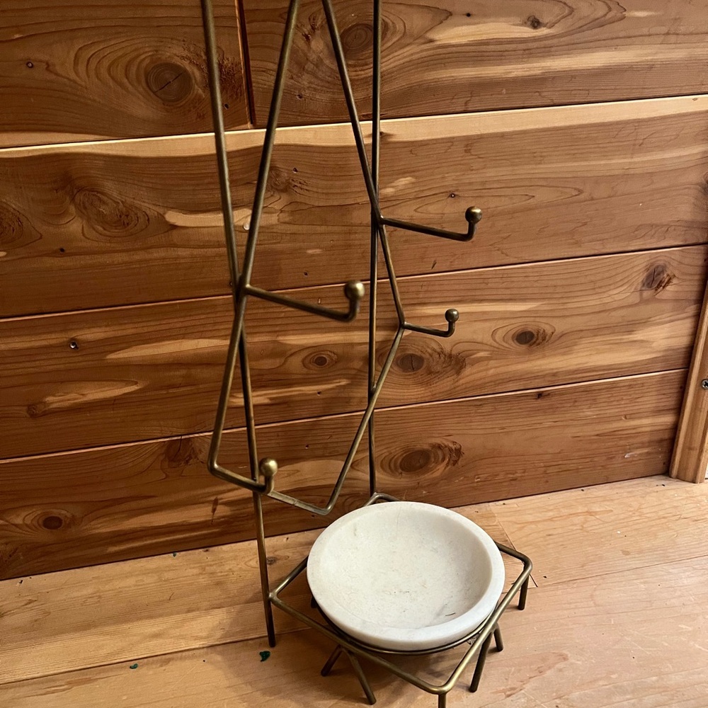 Anthropologie Marble Jewelry Holder - Picture 4 of 8
